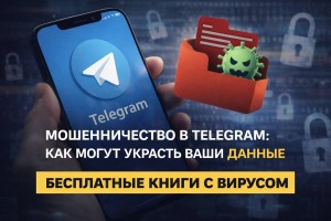 «Бесплатные книги» в Telegram могут обернуться кражей данных