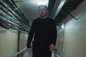 Зеленский показал на видео свой бункер