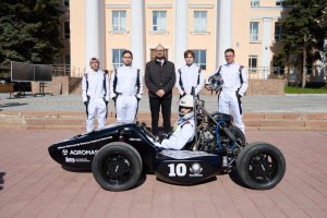 Казахстанские студенты создали гоночный болид