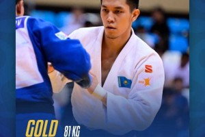 Казахстанец Жалгас Кайролла выиграл «золото» Grand Slam в Астане