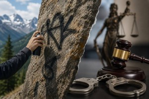 МВД предупредило казахстанцев об уголовной ответственности за порчу памятников и природных объектов