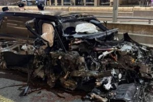 До 219 километров в час разогнался водитель, совершивший страшное ДТП на Аль-Фараби
