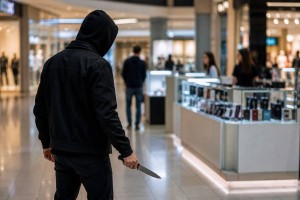 Вооруженный ножом юноша напугал продавцов в ТРЦ Астаны