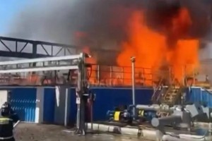 После пожара на Атырауском НПЗ возбудили уголовное дело