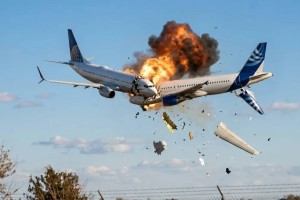 Самолёт с футбольной командой столкнулся с другим лайнером: погибли 178 человек