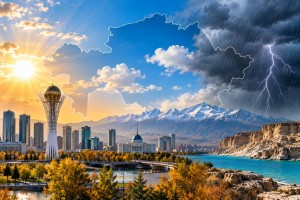 Погода в Казахстане 15 сентября: где будет +33°C, а где пройдут дожди
