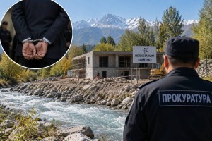 Здание без разрешений и водоохранная зона: экс-глава МЧС Кыргызстана оказался под следствием