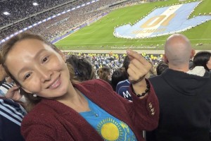 Казахстанка попала на прощальный матч Месси и лишилась гражданства