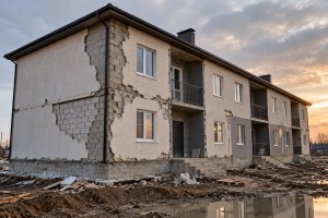 В Павлодарской области хотели заселить очередников в дом с дефектами