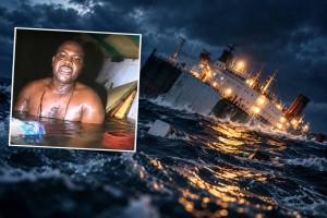 Мужчина провел 60 часов в затонувшем судне  и выжил после кораблекрушения