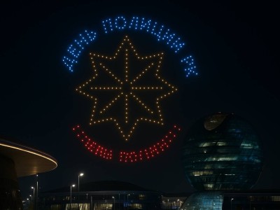 В Астане пройдет шоу дронов в честь Дня полиции РК.