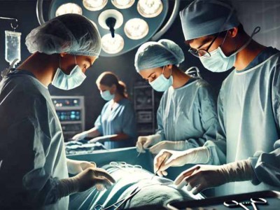 Алматинские врачи удалили гигантскую опухоль у новорожденного.