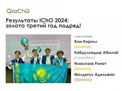 Триумф казахстанских школьников: два золота на международной химической олимпиаде.