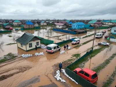 Третья волна паводка достигла Петропавловска: масштабы, угрозы и меры.