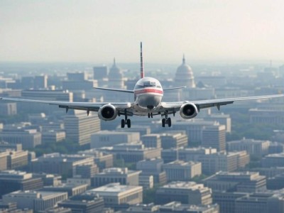 Самолет American Airlines потерпел крушение в Вашингтоне после столкновения с вертолетом.