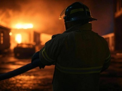 Пожар в Петропавловске: более трех часов борьбы с огнем.