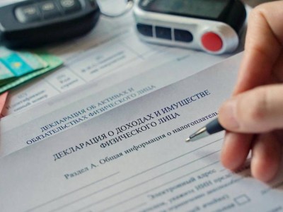 Упрощенная декларация доходов и имущества в Казахстане.