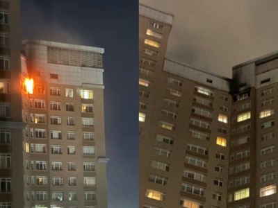 Оперативная ликвидация пожара в ЖК Highvill: новый инцидент в Астане.