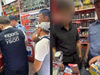 Туркестан в центре скандала: масштабная операция по изъятию нелегальных вейпов.