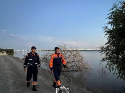 Критическое повышение уровня реки Жайык в Атырау.