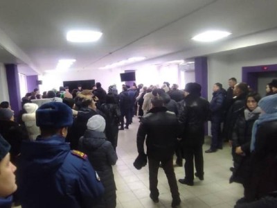 Эвакуация в центре внимания: безопасность в приемной акима Павлодара.