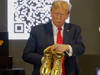 Запуск эксклюзивной линии кроссовок Трампа: распродажа за один день.