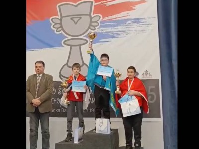 Елордалық  оқушы шахматтан әлем чемпионы атанды.