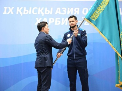 IX қысқы Азия ойындарына қатысатын спортшыларды шығарып салу рәсімі өтті.