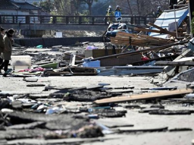Землетрясение в Японии: почти 250 человек пропали без вести.
