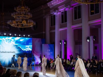 Казахский орнамент покорил ценителей моды на показе Global Nomads.