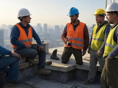 Зарплата на высоте: в Костанае рабочим подняли деньги на фасадный подъемник.