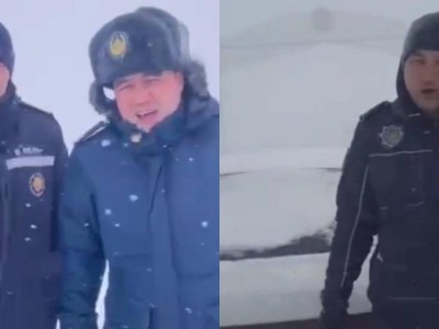 Непогода в Южном Казахстане: Шымкент на дистанционке, блокпосты на дорогах.