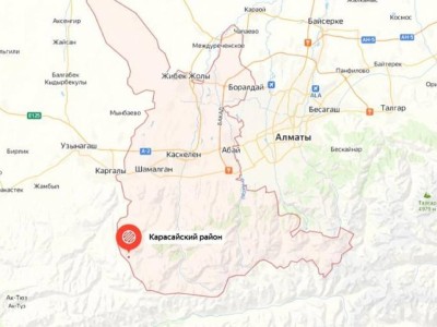 Землетрясение магнитудой 4,5 зафиксировано в Алматинской области.