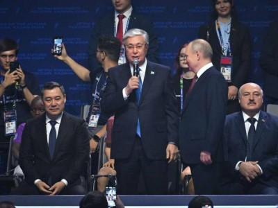 Токаев и Путин обсудили будущее на встрече в Казани.