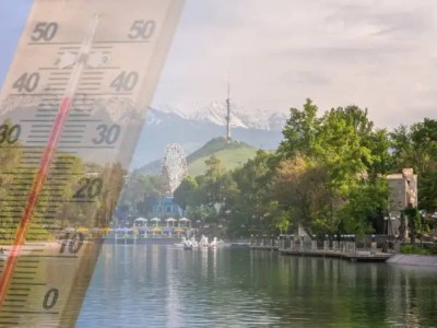 На Алматы надвигается аномальная жара.