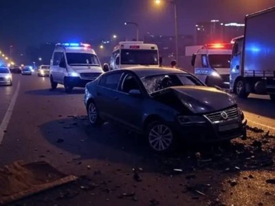 Смертельное ДТП с грузовиком в Алматы: погибли два человека.