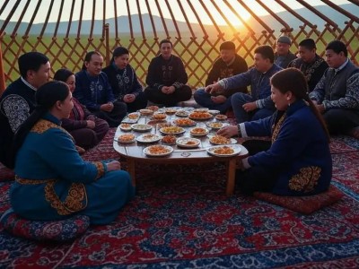 Житель Кокшетау продвигает казахскую культуру и кухню.