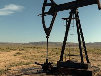 На западе Казахстана загорелась нефтяная скважина.