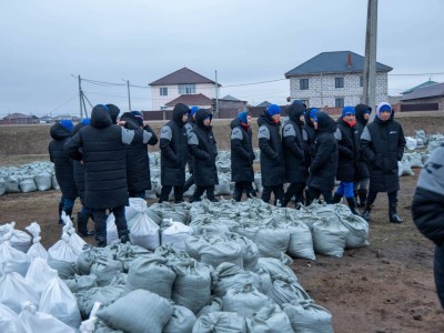 «Дала Қырандары» оказало помощь жителям села Тайтобе.