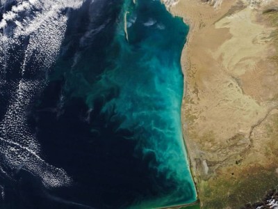 Каспийское море достигло рекордно низкого уровня воды