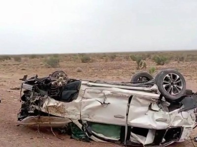 Появилось видео с места ДТП с участием жены и сына Шавката Рахмонова