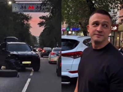 Алматинец пожертвовал своей новой BMW, чтобы спасти пешеходов