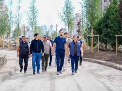 170 дворов и общественных пространств благоустроят в Астане