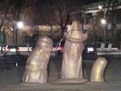 Скульптуры вызвали неоднозначную реакцию карагандинцев