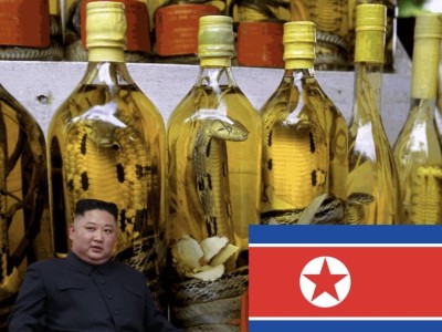 Змеиная водка: Северная Корея начала славиться интересным алкоголем