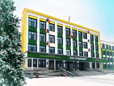 Построенная по проекту «Келешек мектептерi» столичная школа успешно использует ИИ в учебном процессе