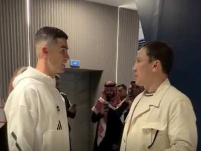 Криштиану Роналду и Геннадий Головкин встретились в Эр-Рияде