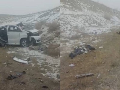 Студенты из Индии погибли в страшном ДТП на трассе под Алматы