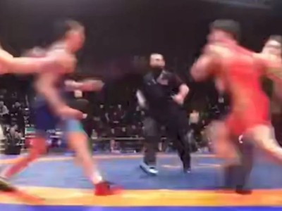 Турнир борцов закончился массовой дракой