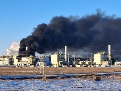 Пожар на месторождении Тенгиз: в «КазМунайГазе» рассказали подробности